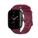 Correa silicona lujo Amazfit GTS 2 (rojo oscuro)