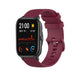 Correa silicona lujo Xiaomi Amazfit GTS (rojo oscuro)