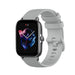 Correa silicona lujo Amazfit GTS 3 (gris)