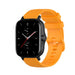 Correa silicona lujo Amazfit GTS 2 (naranja)