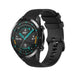 Correa silicona lujo Huawei Watch GT/GT 2 (negro)