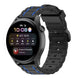 Correa deportiva hebilla Huawei Watch 3 (Pro) (negro/azul)