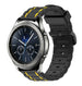 Correa deportiva hebilla Samsung Gear S3 (negro/amarillo)