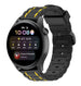 Correa deportiva hebilla Huawei Watch 3 (Pro) (negro/amarillo)
