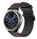Samsung Gear S3 Silicone Strap Tough (Black/Red)