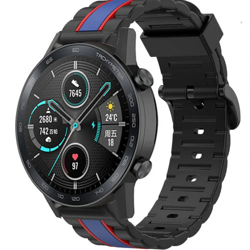 Correa edición especial Honor Magic Watch 2 (negro/azul)