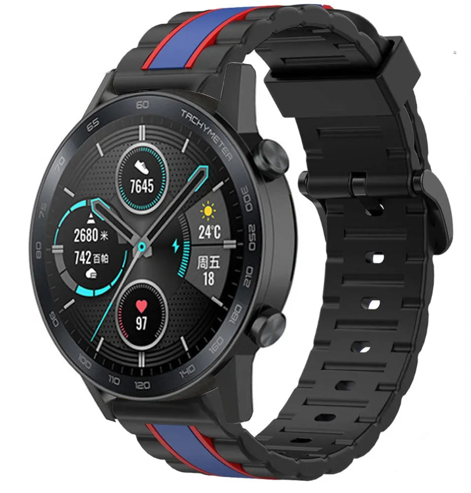 Correa edición especial Honor Magic Watch 2 (negro/azul)