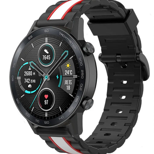 Correa edición especial Honor Magic Watch 2 (negro/blanco)
