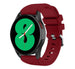 Correa silicona Samsung Galaxy Watch 4 44mm (burdeos)