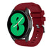 Samsung Galaxy Watch 4 40mm Silicone Strap with Buckle (Bordeaux Red)
