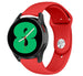Samsung Galaxy Watch 4 44mm Silicone Strap (Red)