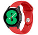 Samsung Galaxy Watch 4 40mm Silicone Strap (Red)