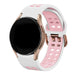 Correa deportiva casilla Samsung Galaxy Watch FE (blanco/rosa)