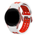 Correa deportiva casilla Samsung Galaxy Watch 6 Classic 43mm (blanco/rojo)