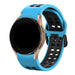 Correa cuadrada deportiva Samsung Galaxy Watch 4 40mm (azul claro/negro)