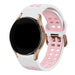 Correa casilla deportiva Samsung Galaxy Watch 4 Classic 42mm (blanco/rosa)