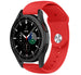 Samsung Galaxy Watch 4 Classic 46mm Silicone Strap (Red)