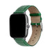 Correa de cuero de grano de cocodrilo Xiaomi Amazfit GTS (verde)