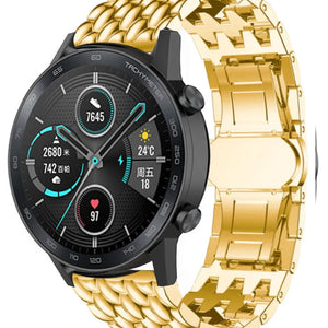 Correa acero Dragon Honor Magic Watch 2 (dorado)