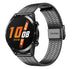 Correa fina de acero Huawei Watch GT 2 (negro)