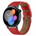 Correa cuero Huawei Watch GT 3 42mm (rojo)