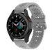 Correa de silicona estampada Samsung Galaxy Watch 4 Classic 42mm (gris)