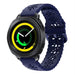 Correa de silicona estampada Samsung Gear Sport (azul oscuro)