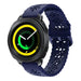 Samsung Gear Sport Silicone Strap Patterned (Dark Blue)