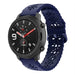 Correa de silicona estampada Xiaomi Amazfit GTR 42mm (azul oscuro)