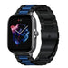 Correa de acero Amazfit GTS 3 (negro/azul)