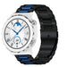 Correa de acero Huawei Watch GT 3 Pro 43mm (negro/azul)
