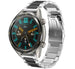 Correa acero Huawei Watch GT/GT 2 (plateado/negro)