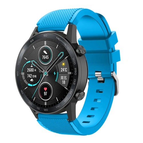 Correa silicona Honor Magic Watch 2 (azul claro)