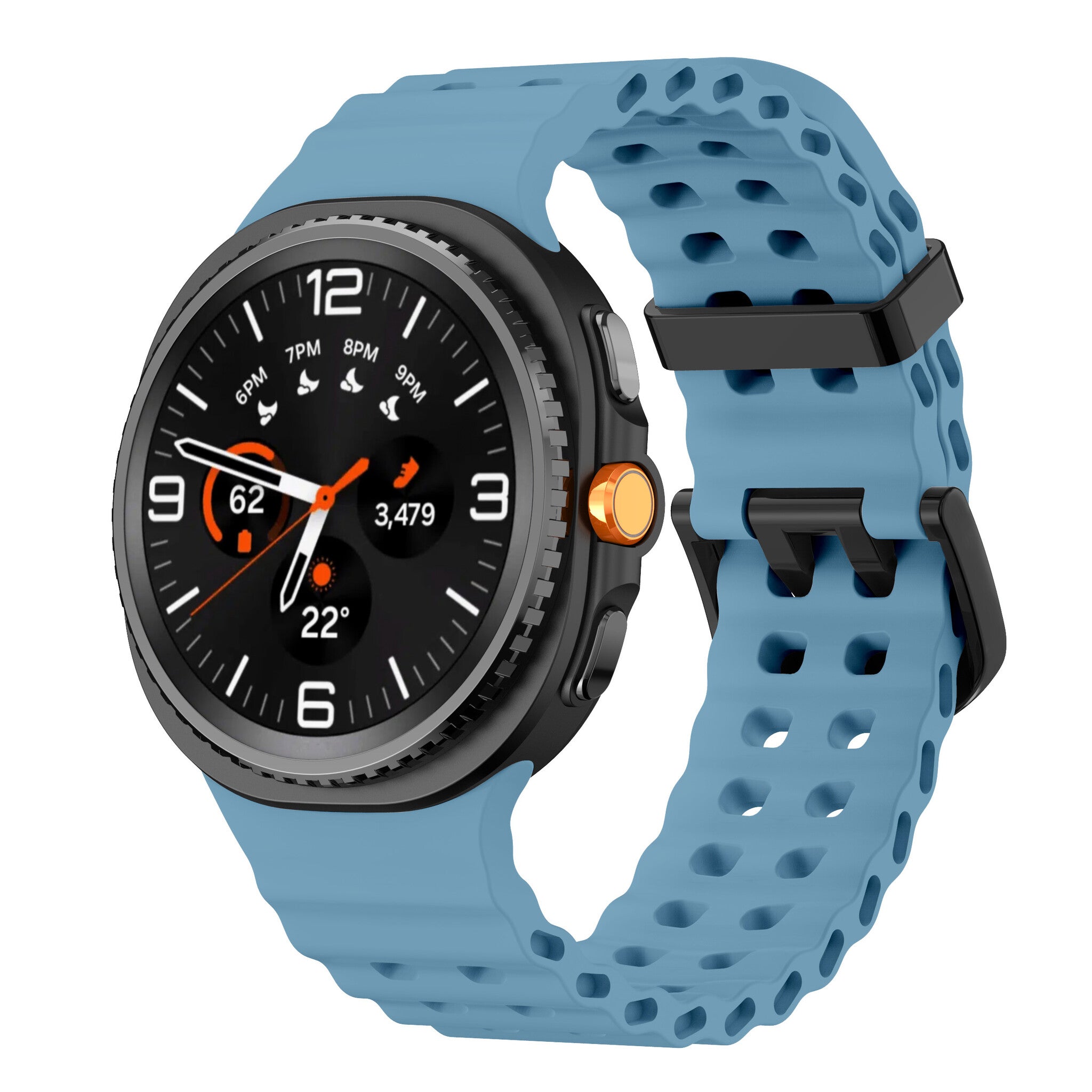 Correa Ocean Samsung Galaxy Watch 9 - 44mm (azul mate)