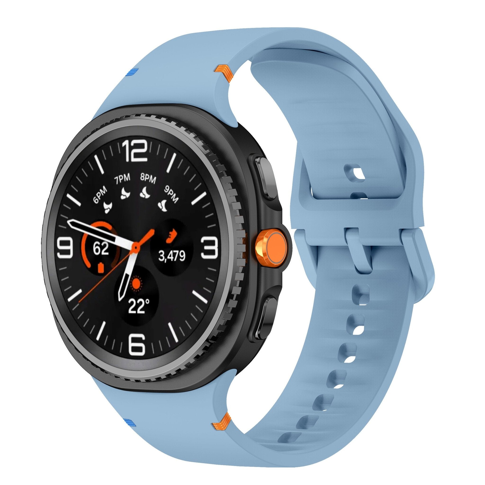 Correa silicona Samsung Galaxy Watch 8 - 44mm (azul)