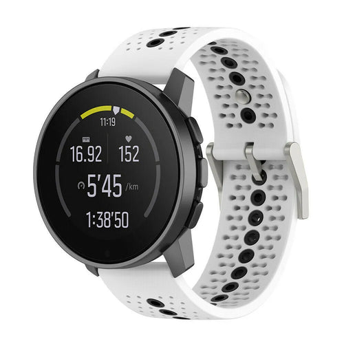 Suunto Vertical 2 Silicone Strap (White/Black)