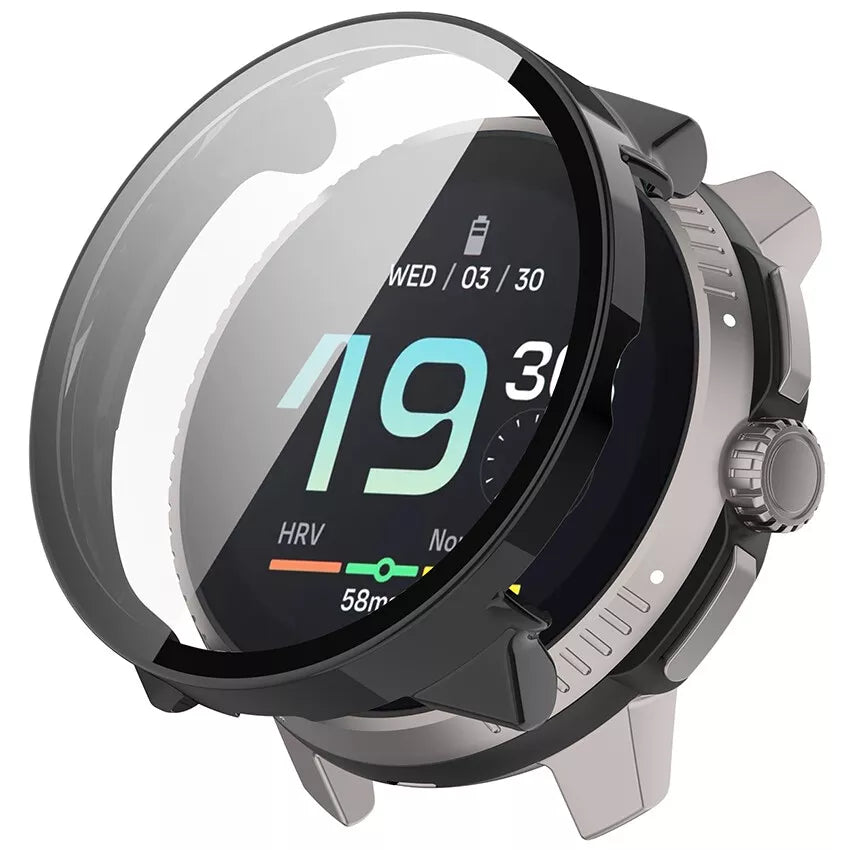 Funda rígida Suunto Race con cristal (negro)