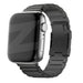 Bandz Correa sólido titanio Apple Watch (negro)