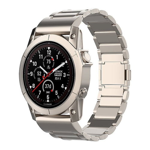 Garmin Quatix 8 - 51mm Magnetic Titanium Strap (Titanium)