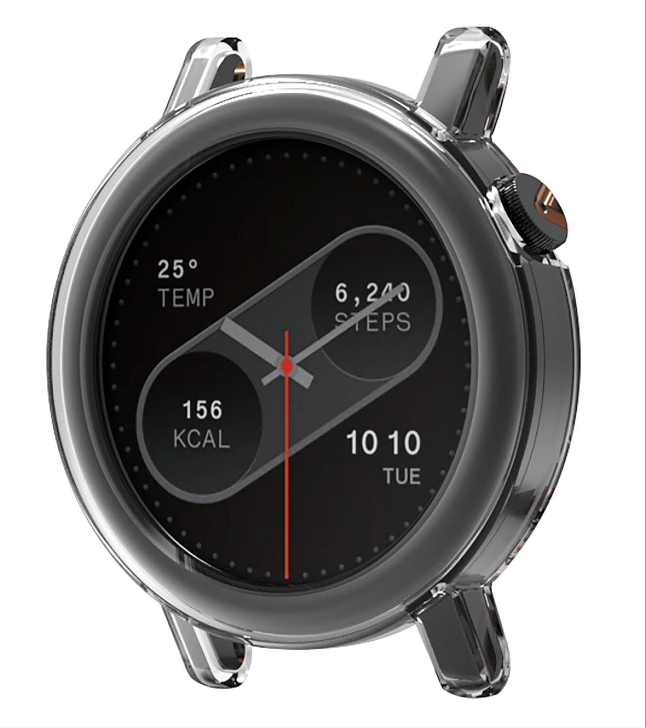 Funda TPU CMF Watch Pro 2 (negro-transparente)