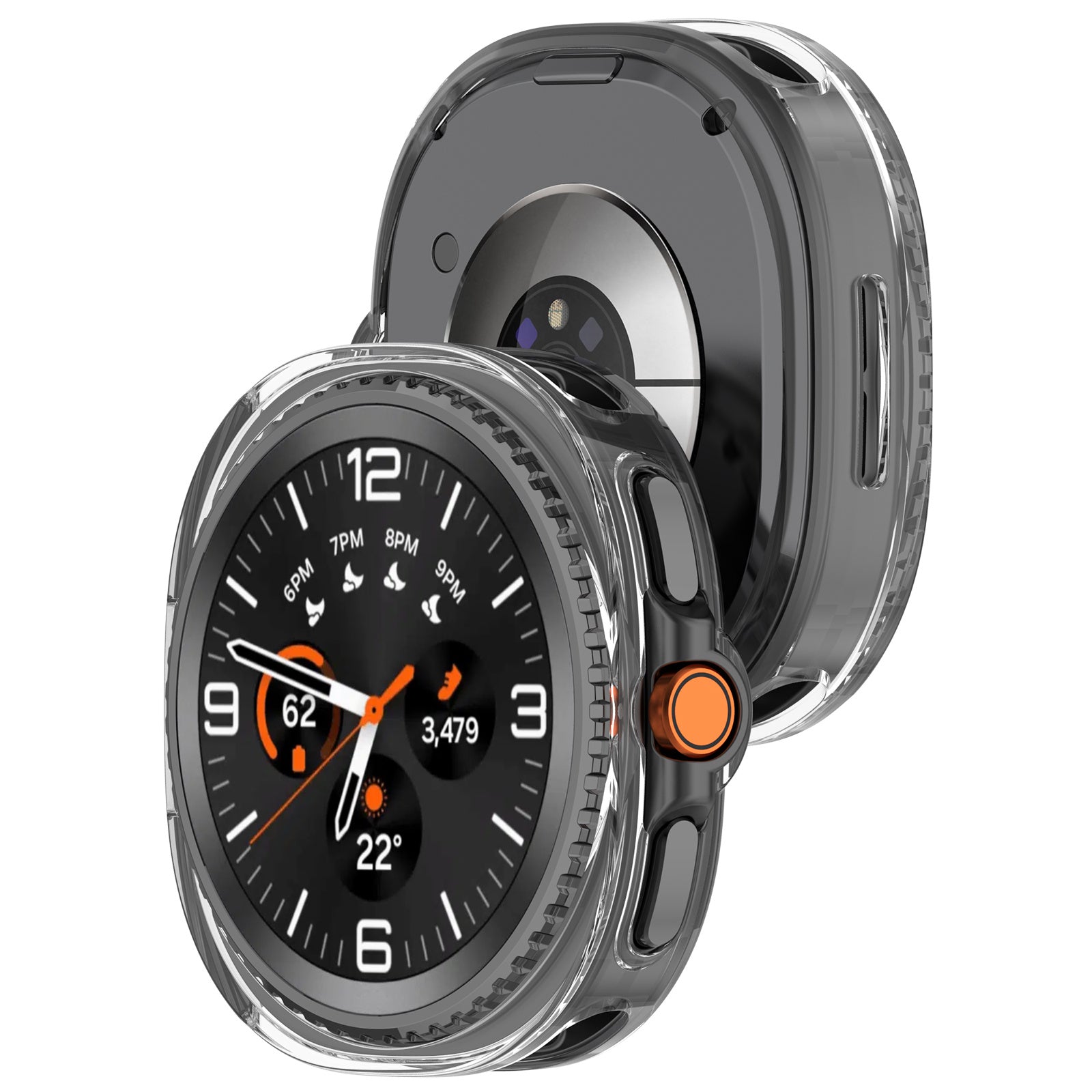Funda TPU Samsung Galaxy Watch 8 Classic (transparente)