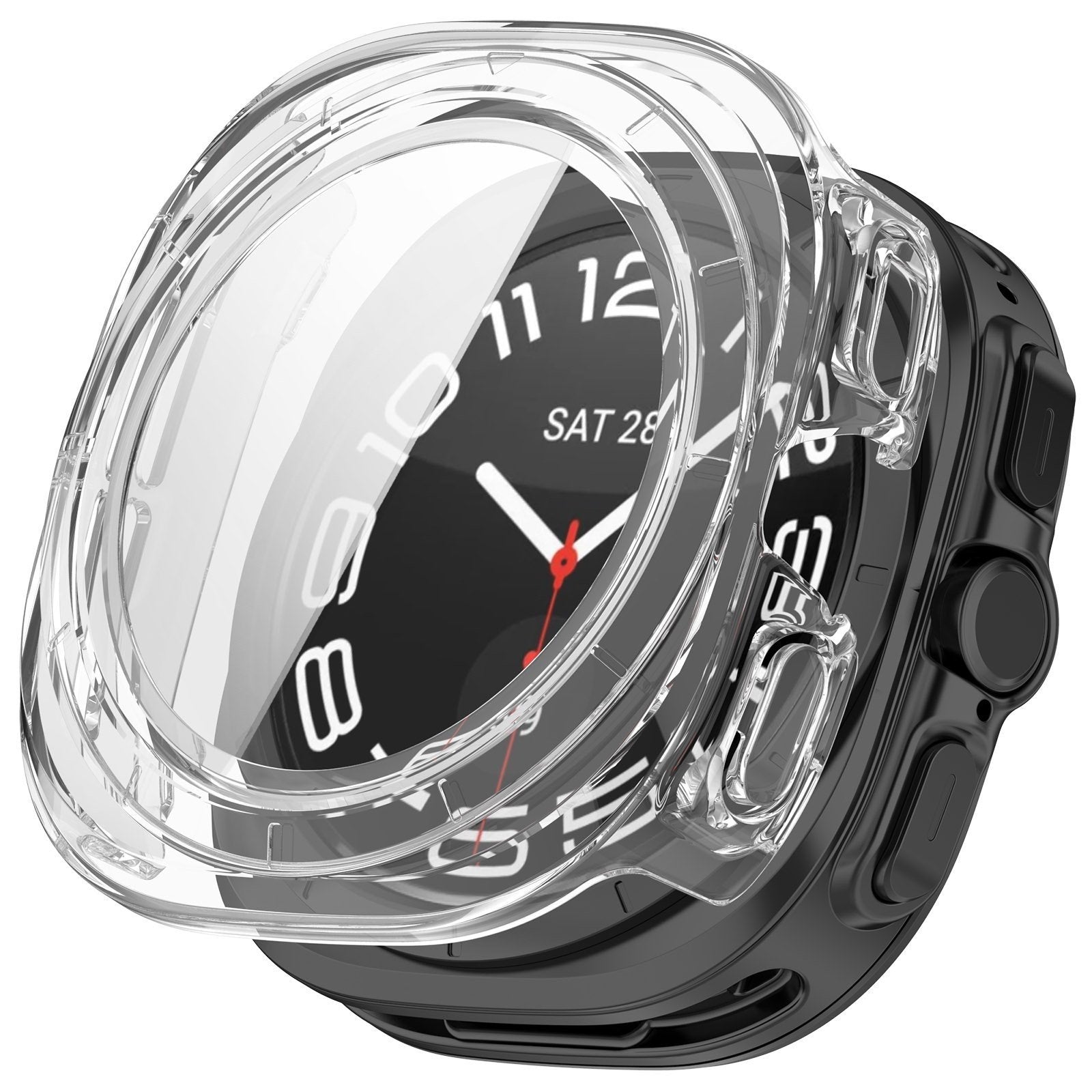Funda rígida con cristal para Samsung Galaxy Watch Ultra