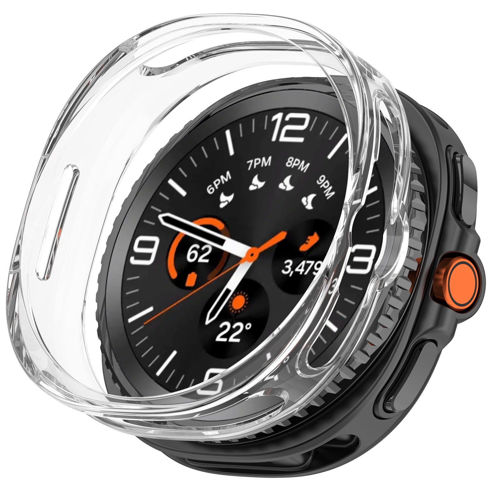 Funda TPU Samsung Galaxy Watch 8 Classic (transparente)