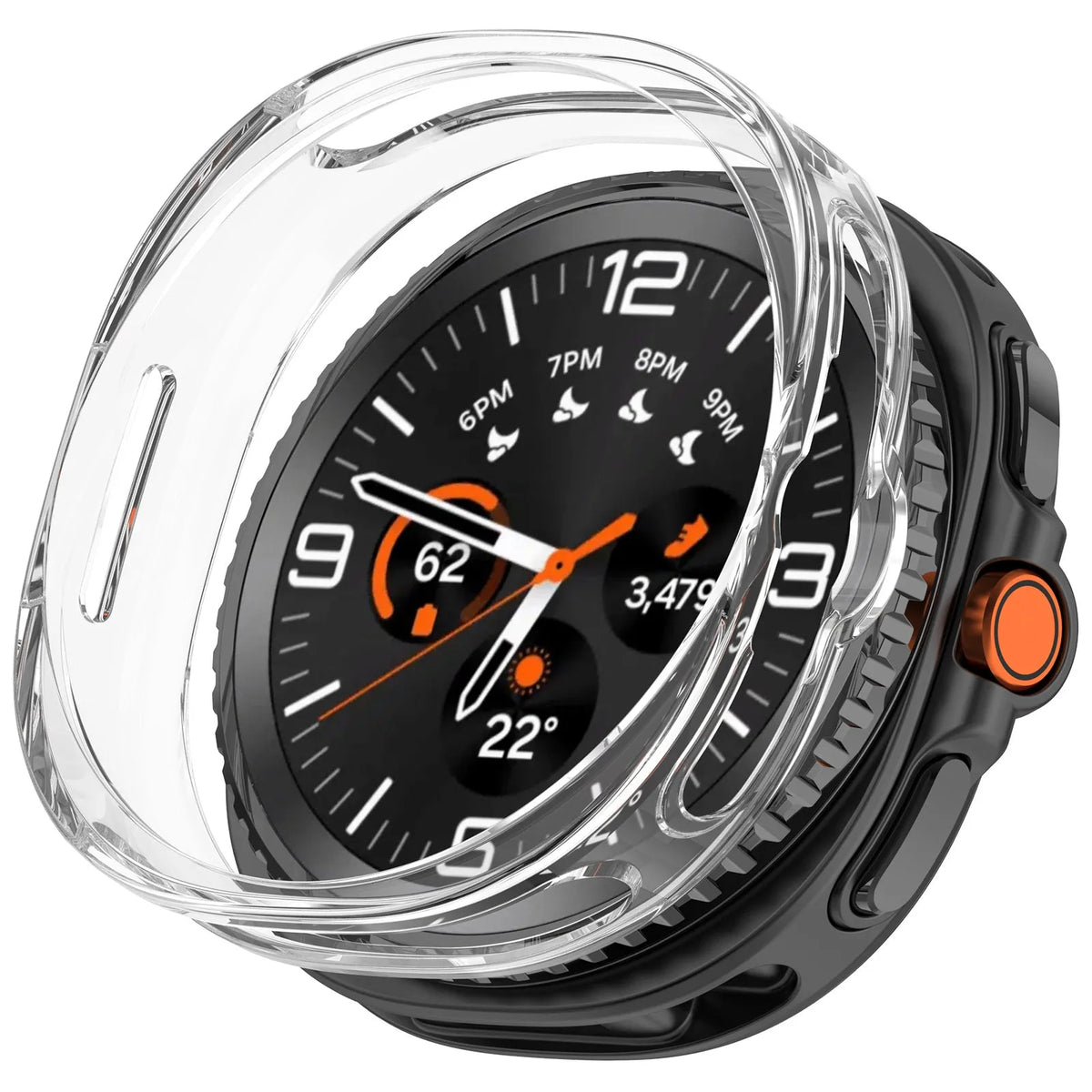 Funda TPU Samsung Galaxy Watch 8 Classic (transparente)