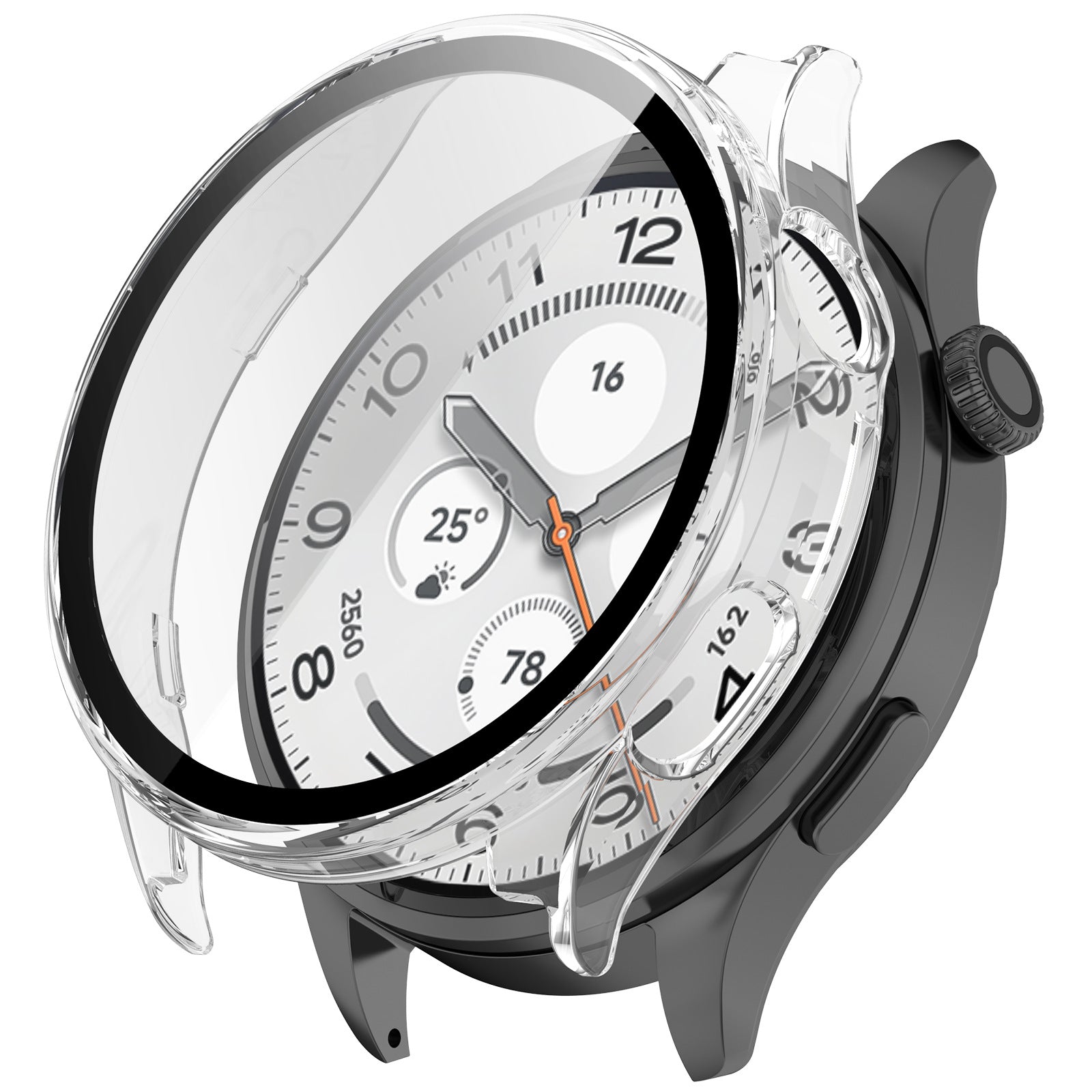 Funda PC con cristal Xiaomi Watch 5 (transparente)