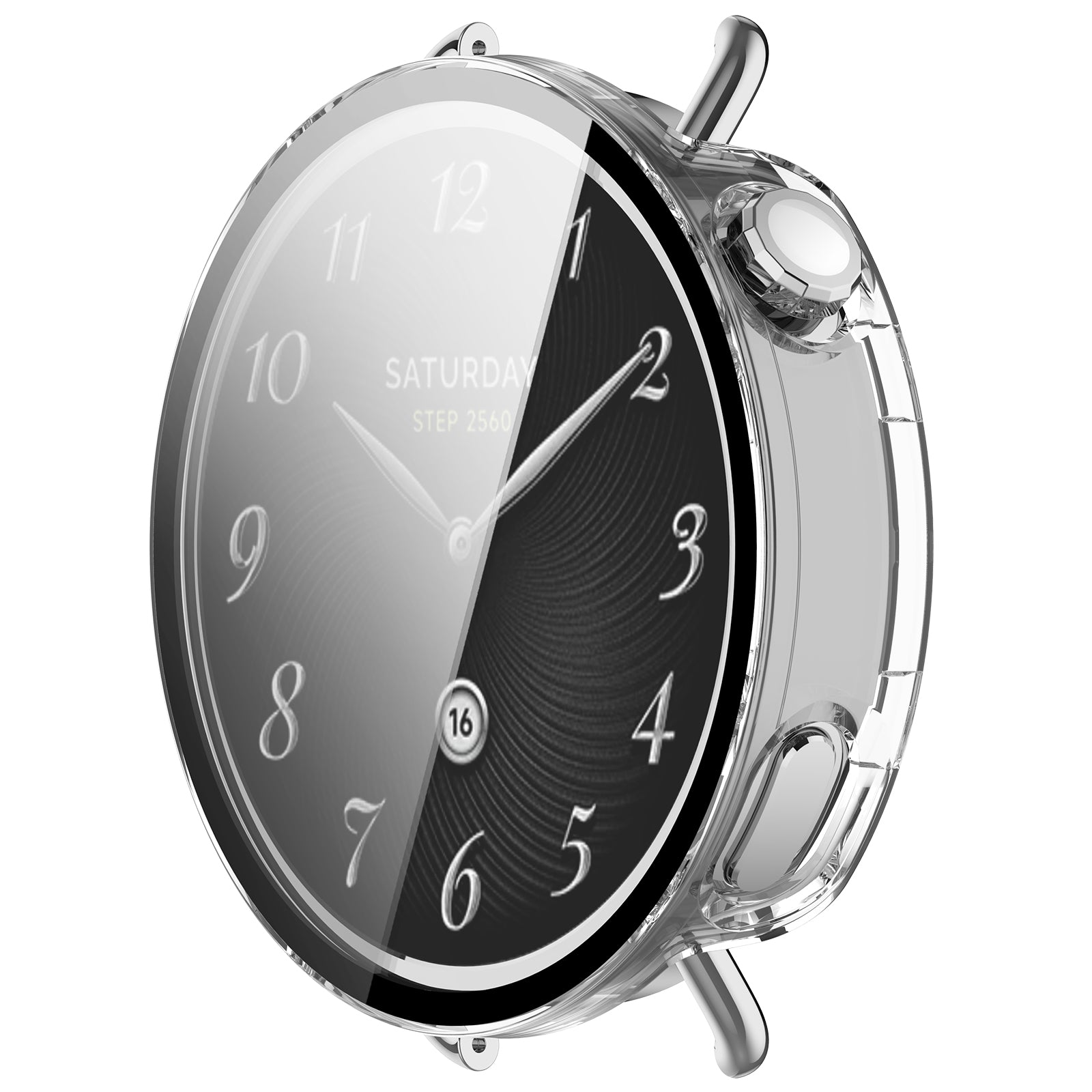 Funda PC con vidrio Xiaomi Watch S4 - 41mm (transparente)