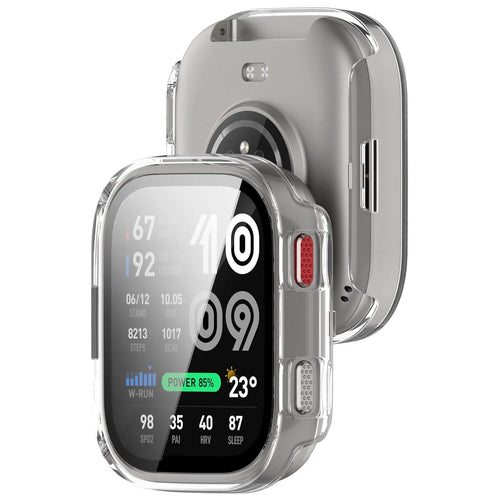 Funda rígida con cristal Amazfit Bip Max (transparente)