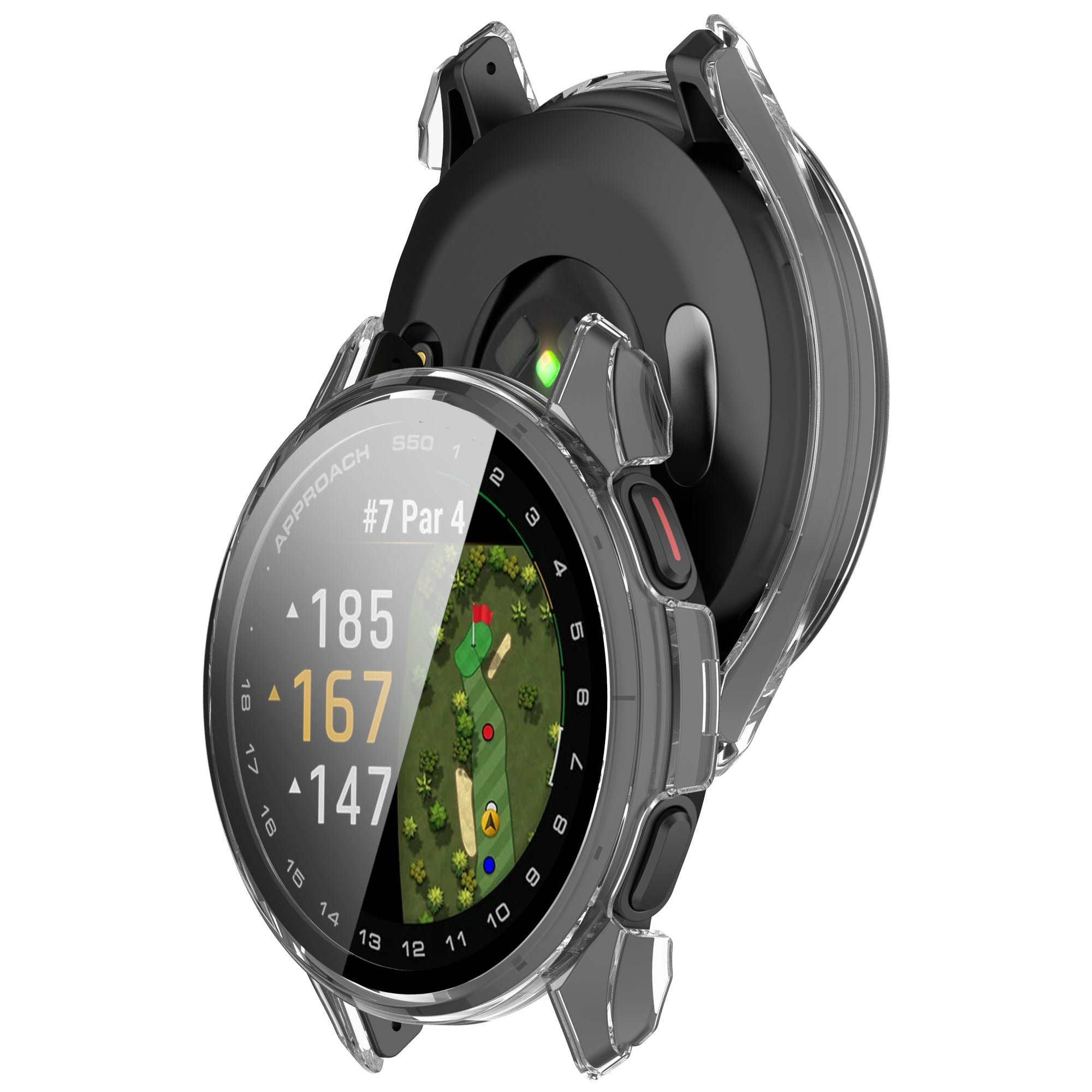 Garmin Approach S50 PC Case with Glass (Transparent)