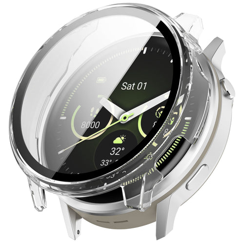 Funda dura con vidrio Garmin Venu 4 - 45mm (transparente)