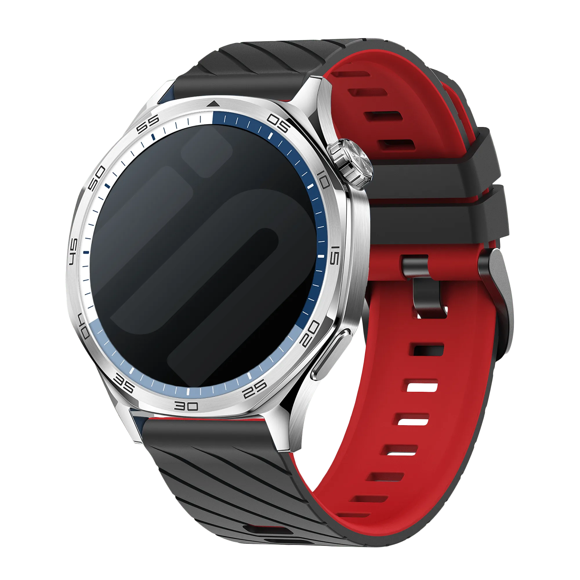 ICE Fit RT 3.0 - 40mm Twill Sport Strap (Black/Red)